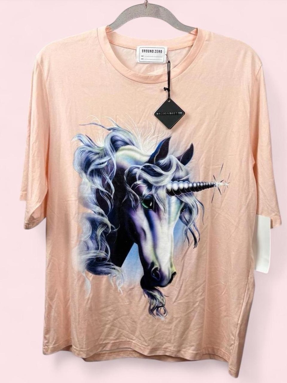 NWT Unicorn Tee by Ground Zero Size M